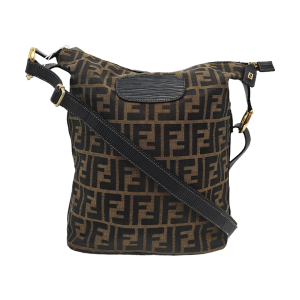 Canvas Shoulder Bag Brown