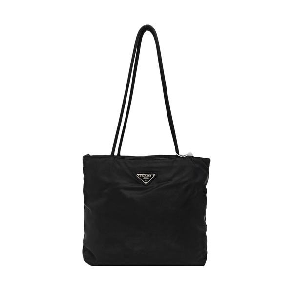Nylon Tote Bag Black