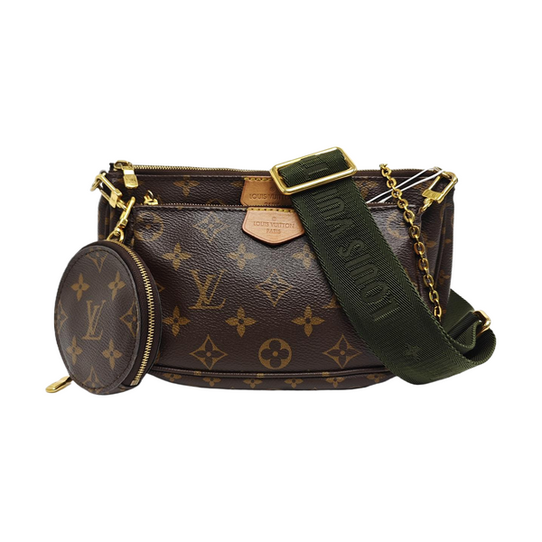 MULTI Monogram Coated Canvas Brown