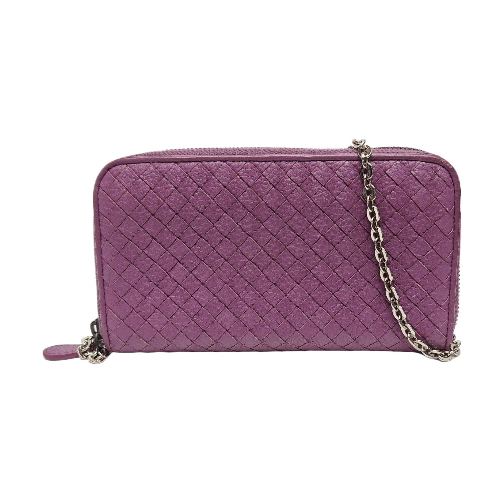 Lambskin Wallet Purple