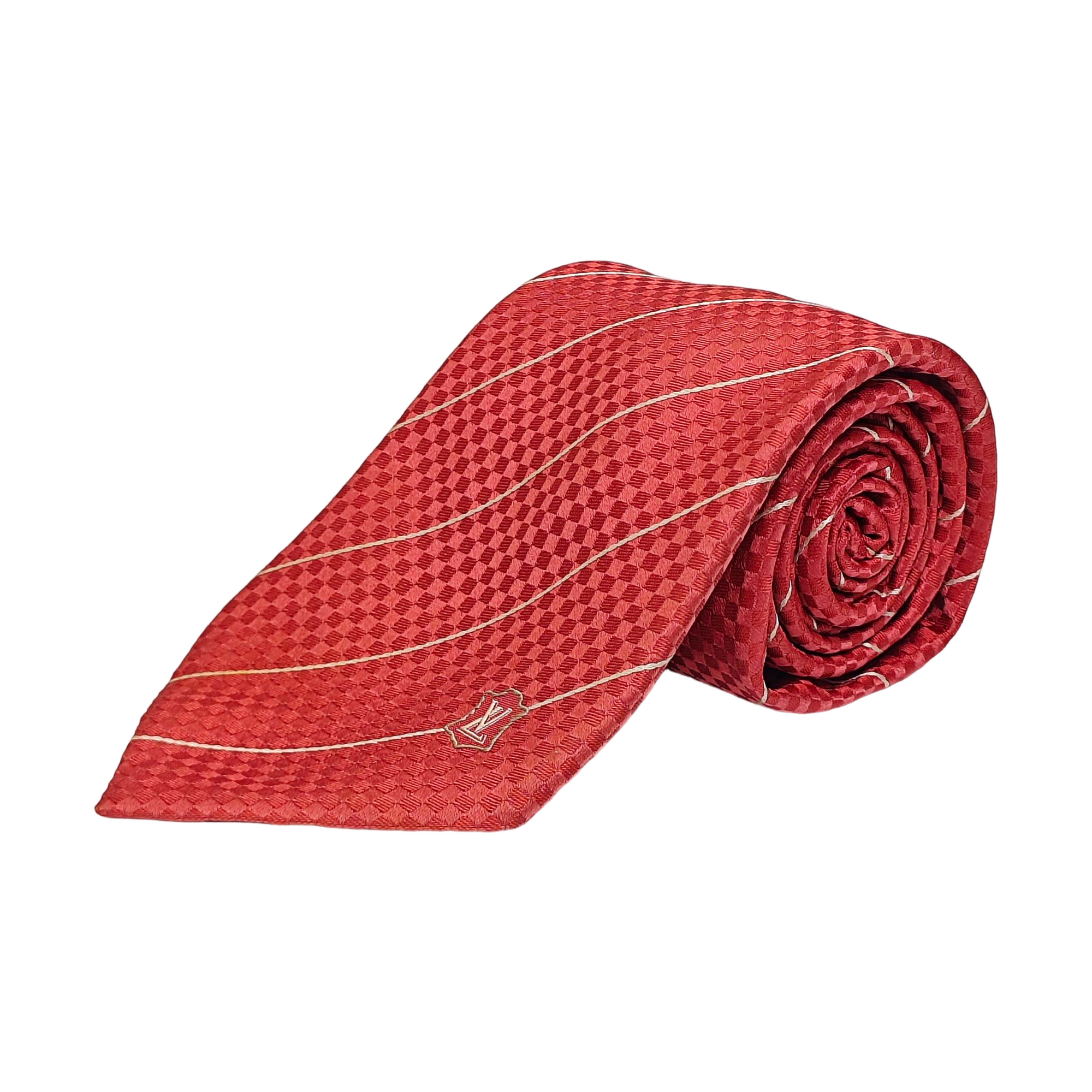Mulberry Silk Tie Red