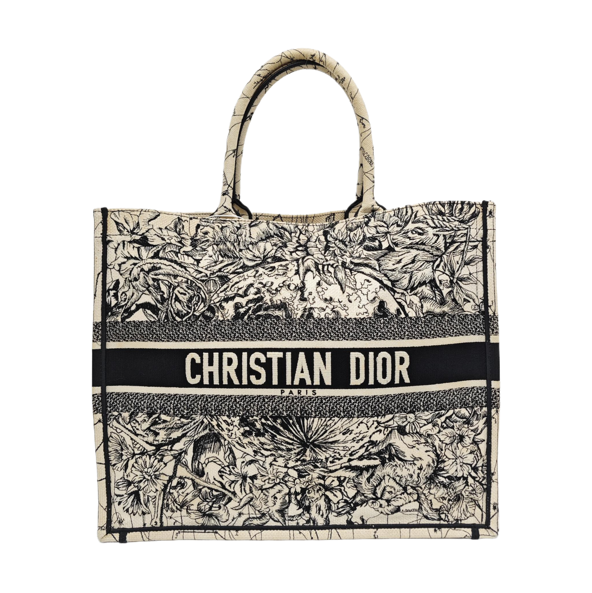 Book Tote Large Fabric Multicolor