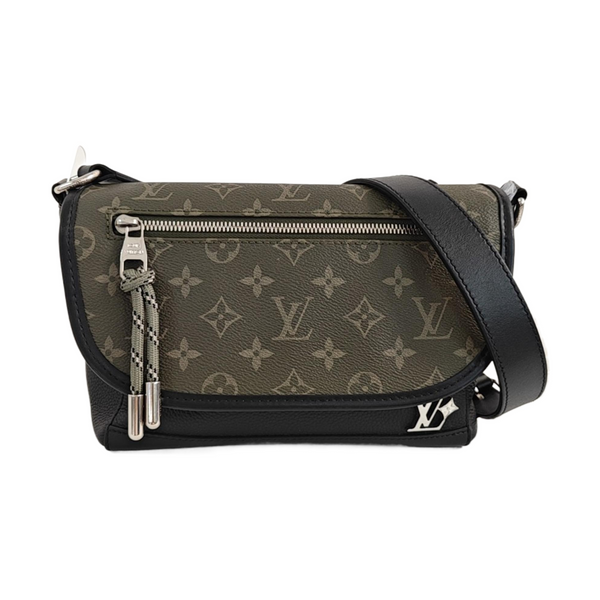 PULSE Monogram Coated Canvas Black