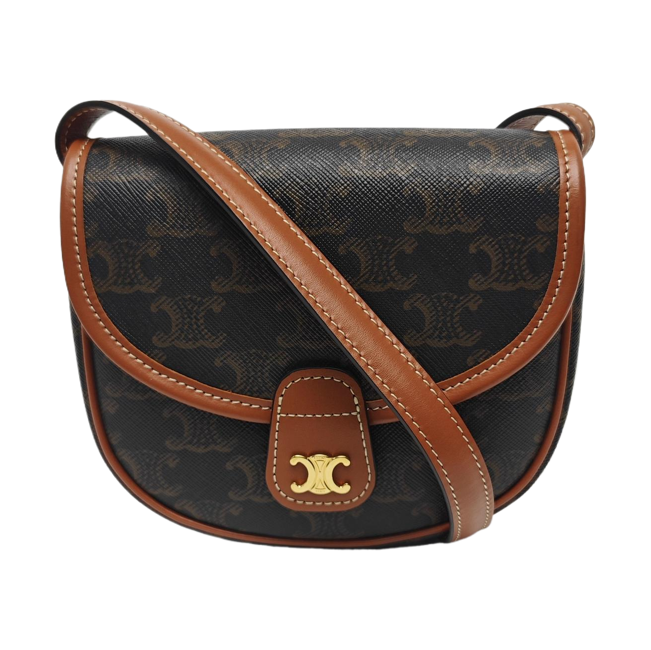 BESACE Coated Canvas Brown