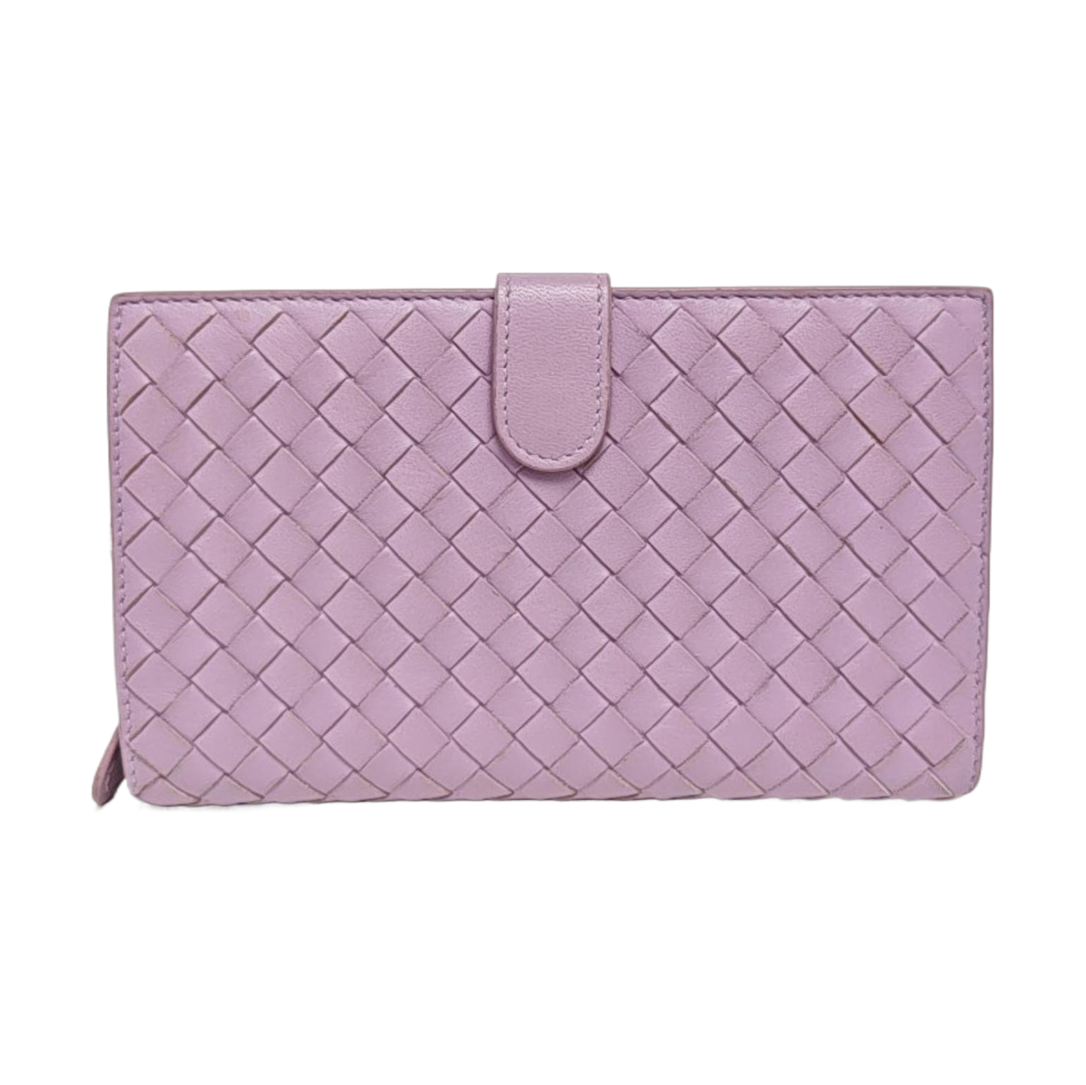 Calfskin Clutch Purple