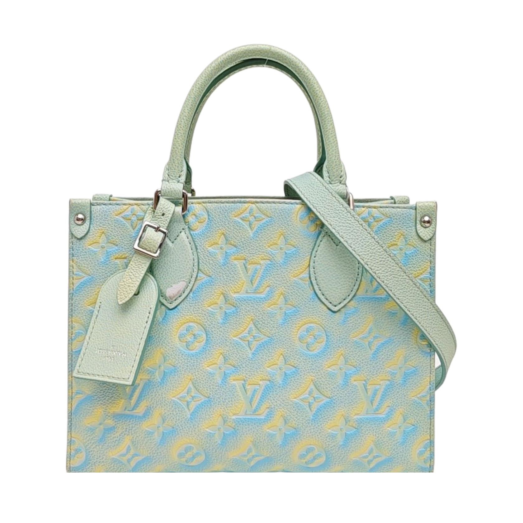 ONTHEGO PM Monogram Calfskin Green