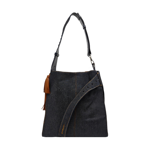 Denim Shoulder Bag Blue