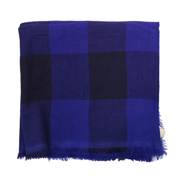 Wool Scarf Blue
