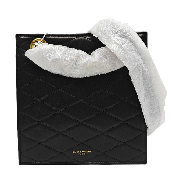 LE MAILLON Quilted Lambskin Black