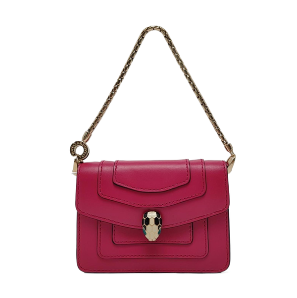 SERPENTI FOREVER Quilted Calfskin Red