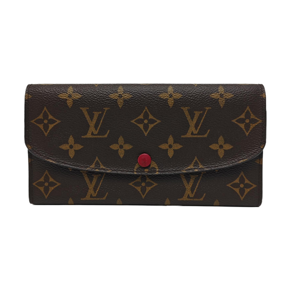 EMILIE Monogram Coated Canvas Brown