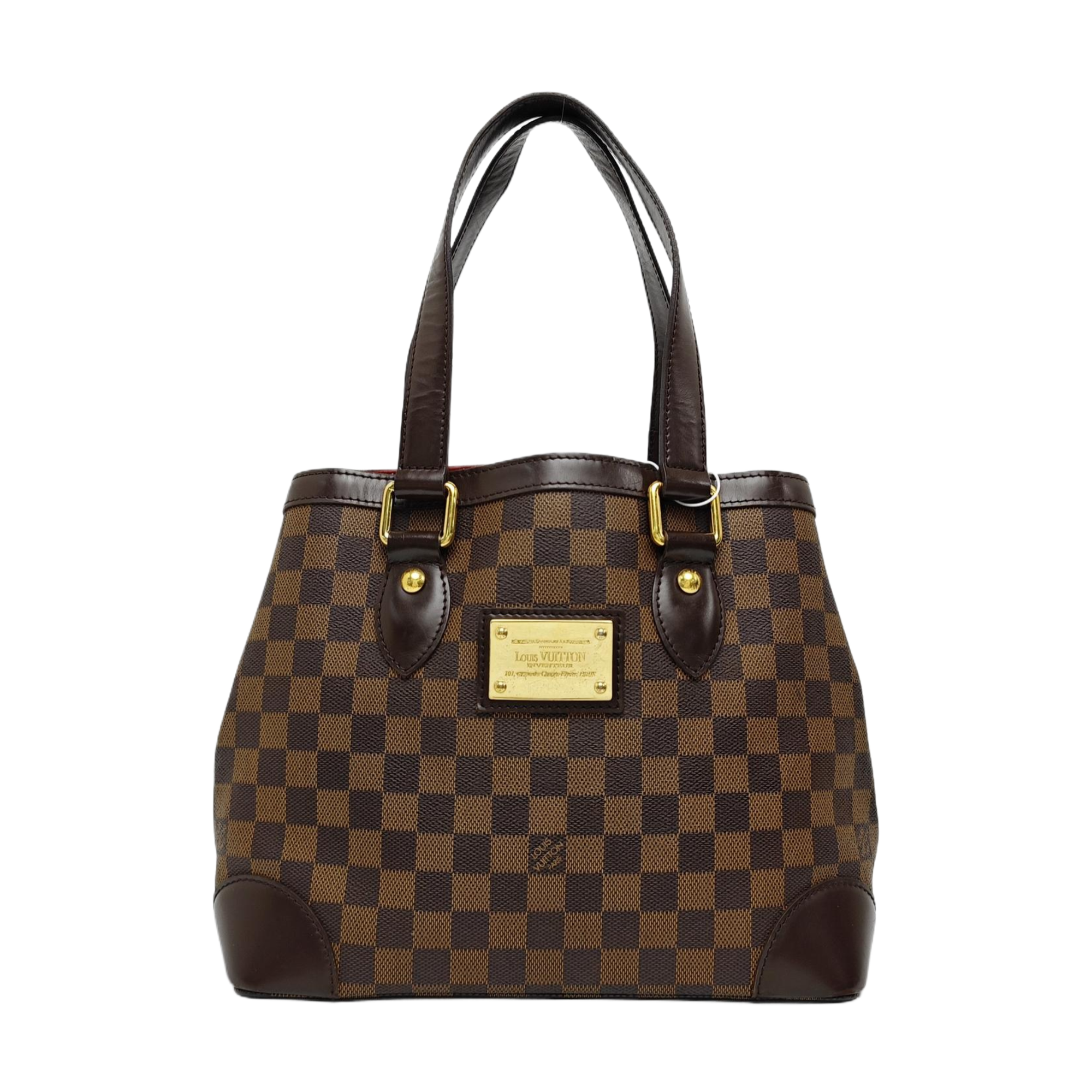 HAMPSTEAD PM Damier Ebene Coated Canvas Brown