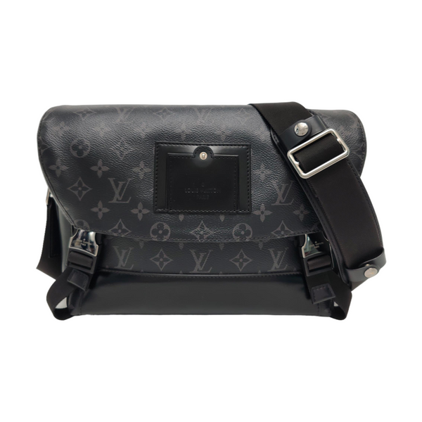 VOYAGER PM Monogram Coated Canvas Black