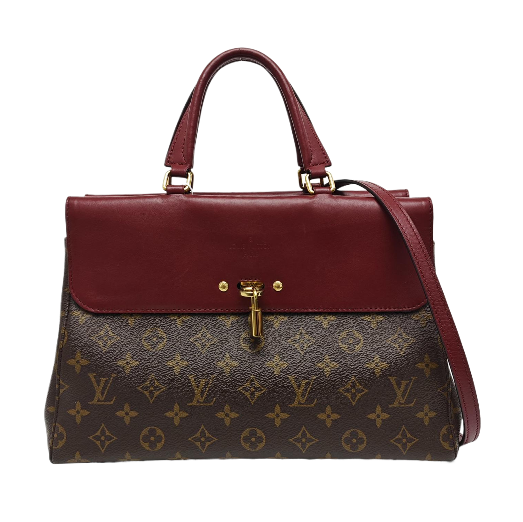VÉNUS Monogram Coated Canvas Brown