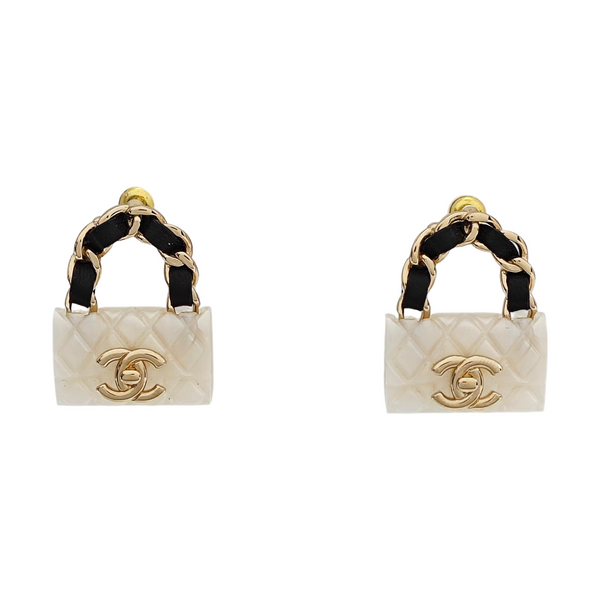 Metal Gold Stud Earrings