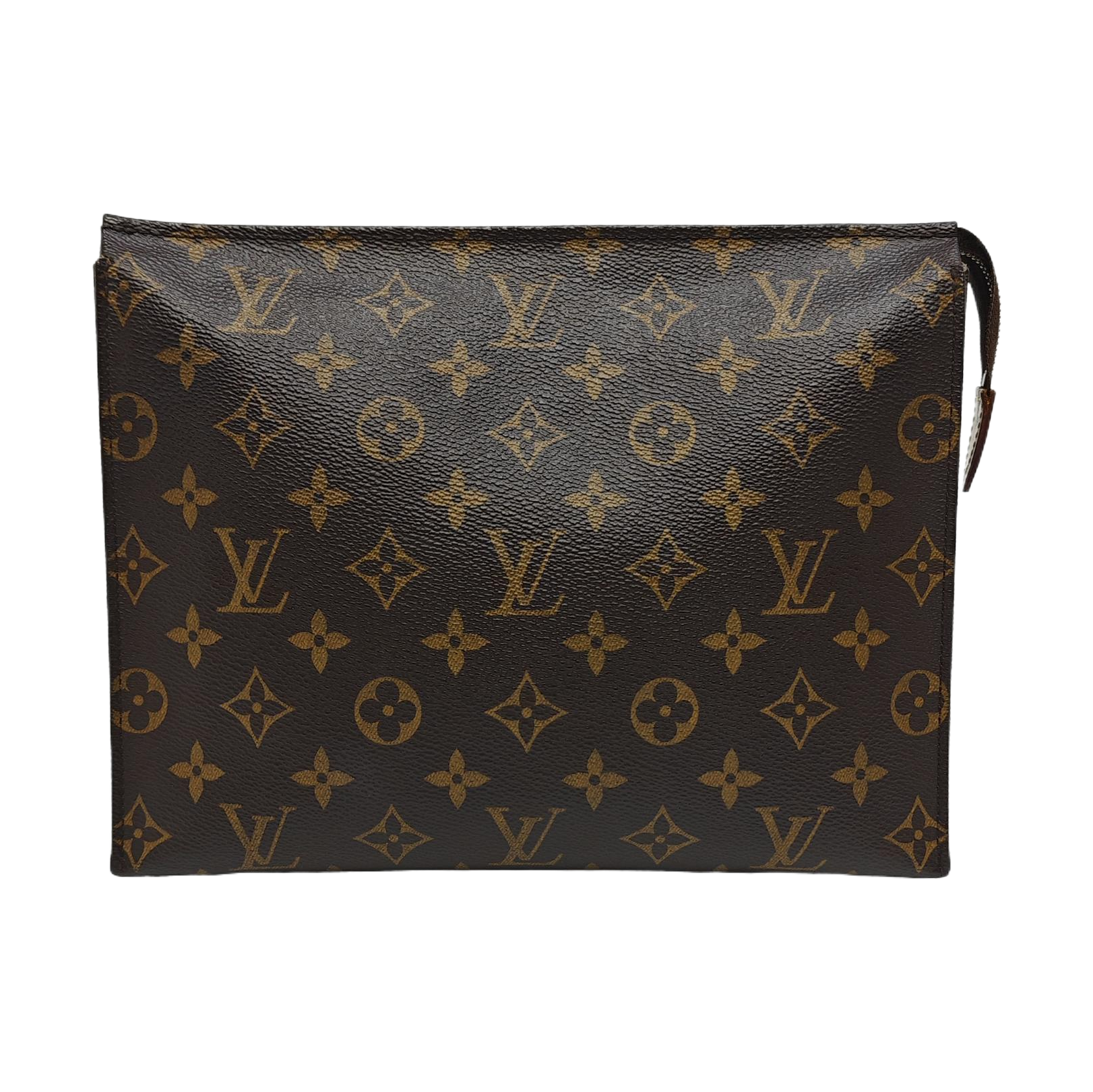 TOILET POCKET 26 Monogram Coated Canvas Brown