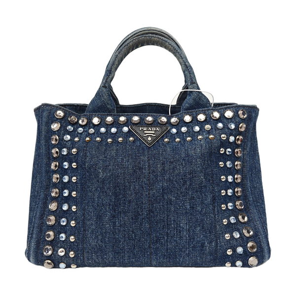 Denim Tote Bag Blue