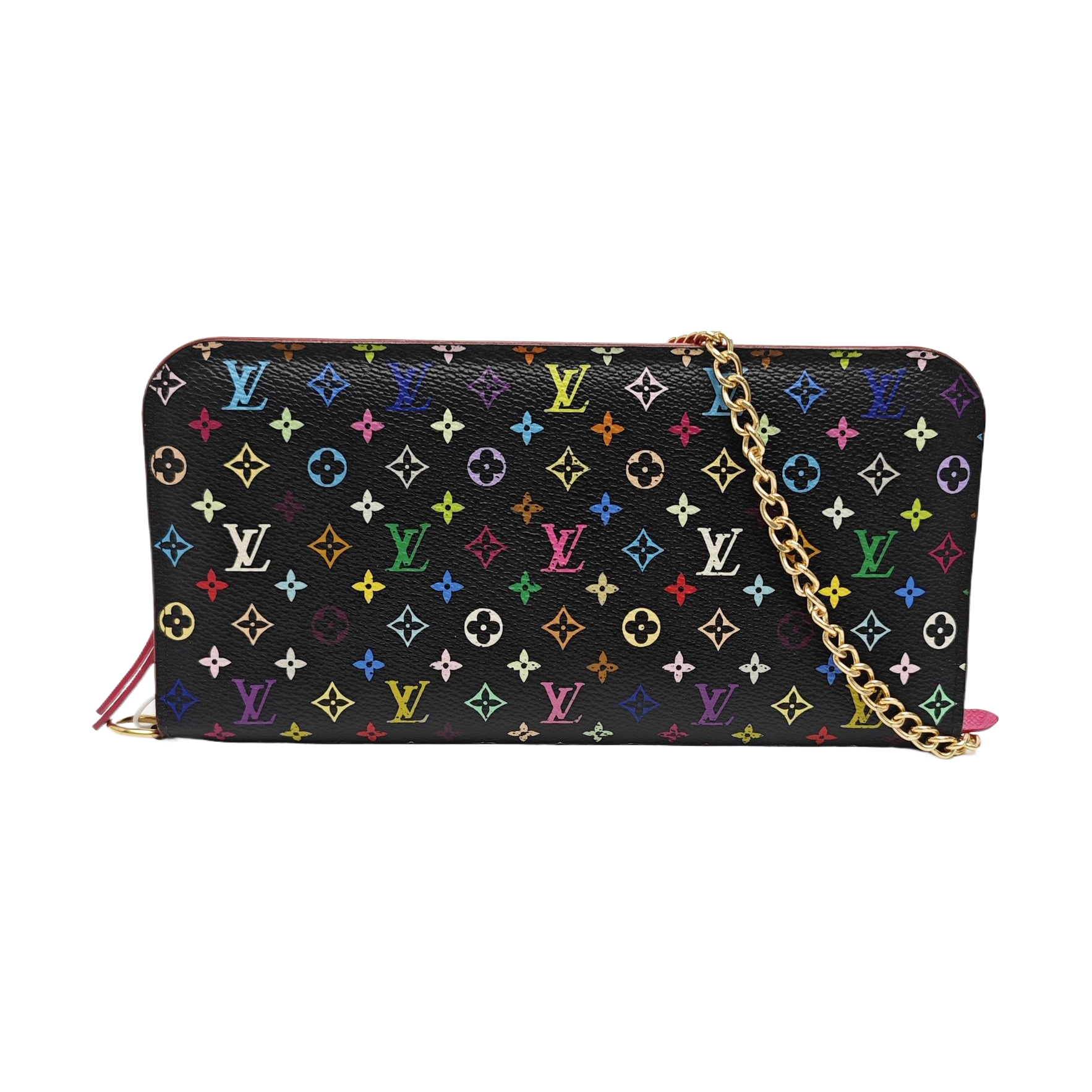 LV × TM INSOLITE Monogram Coated Canvas Black Wallet
