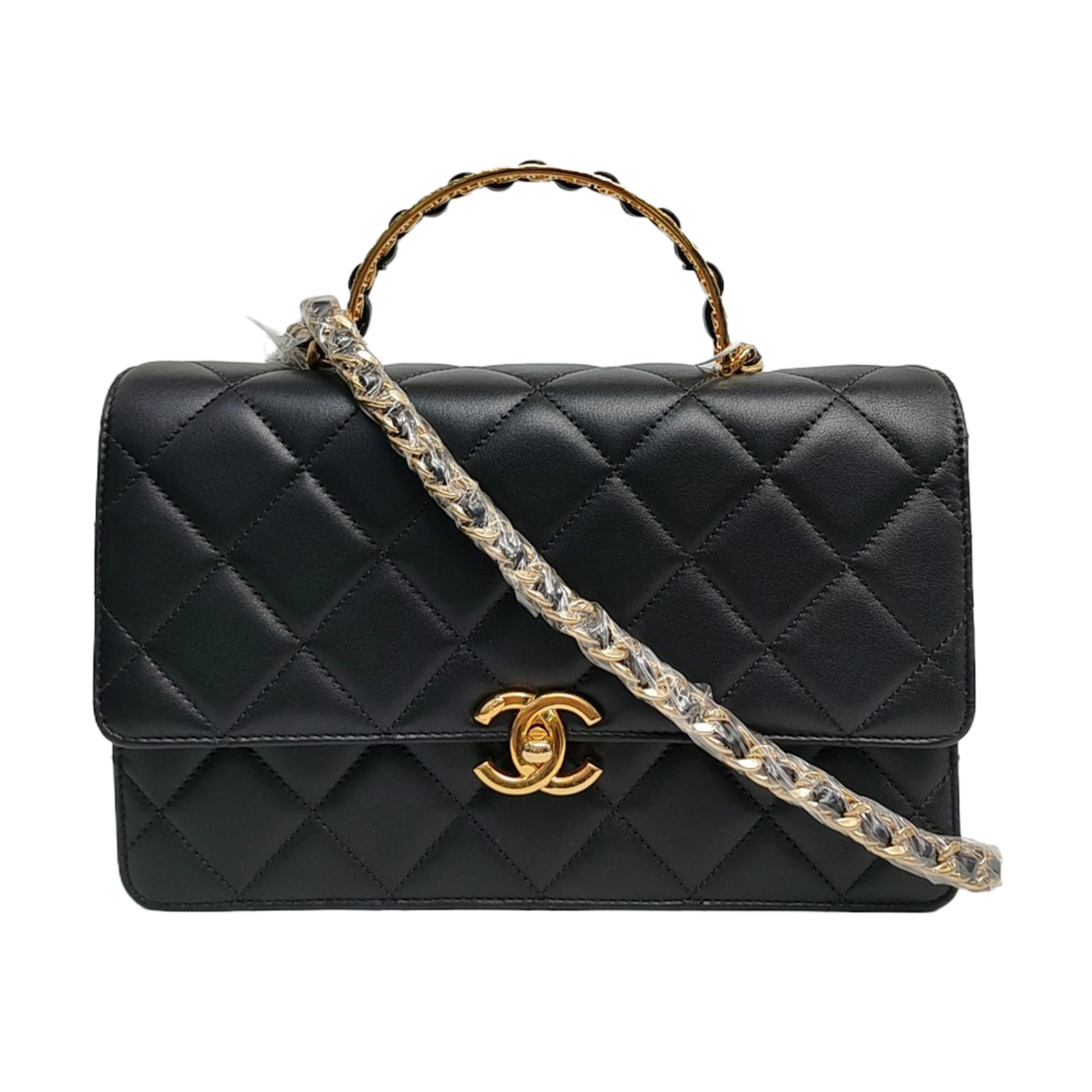 Quilted Calfskin Black