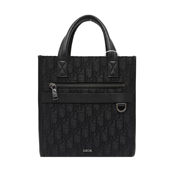 Safari Oblique Canvas Black