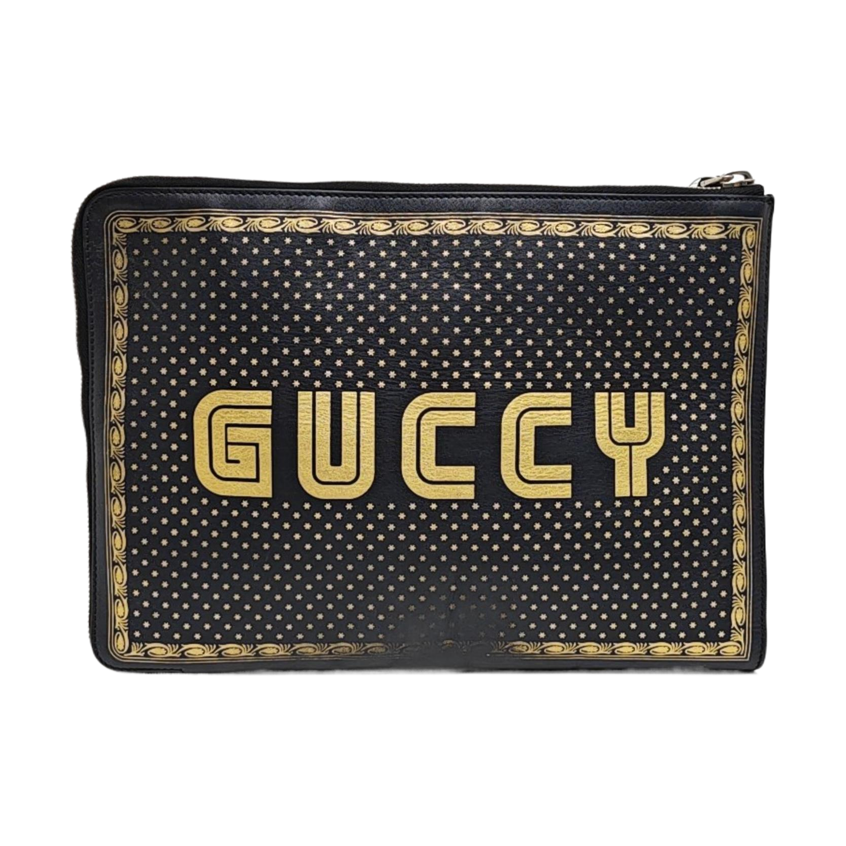 Gucci X Sega Calfskin Black