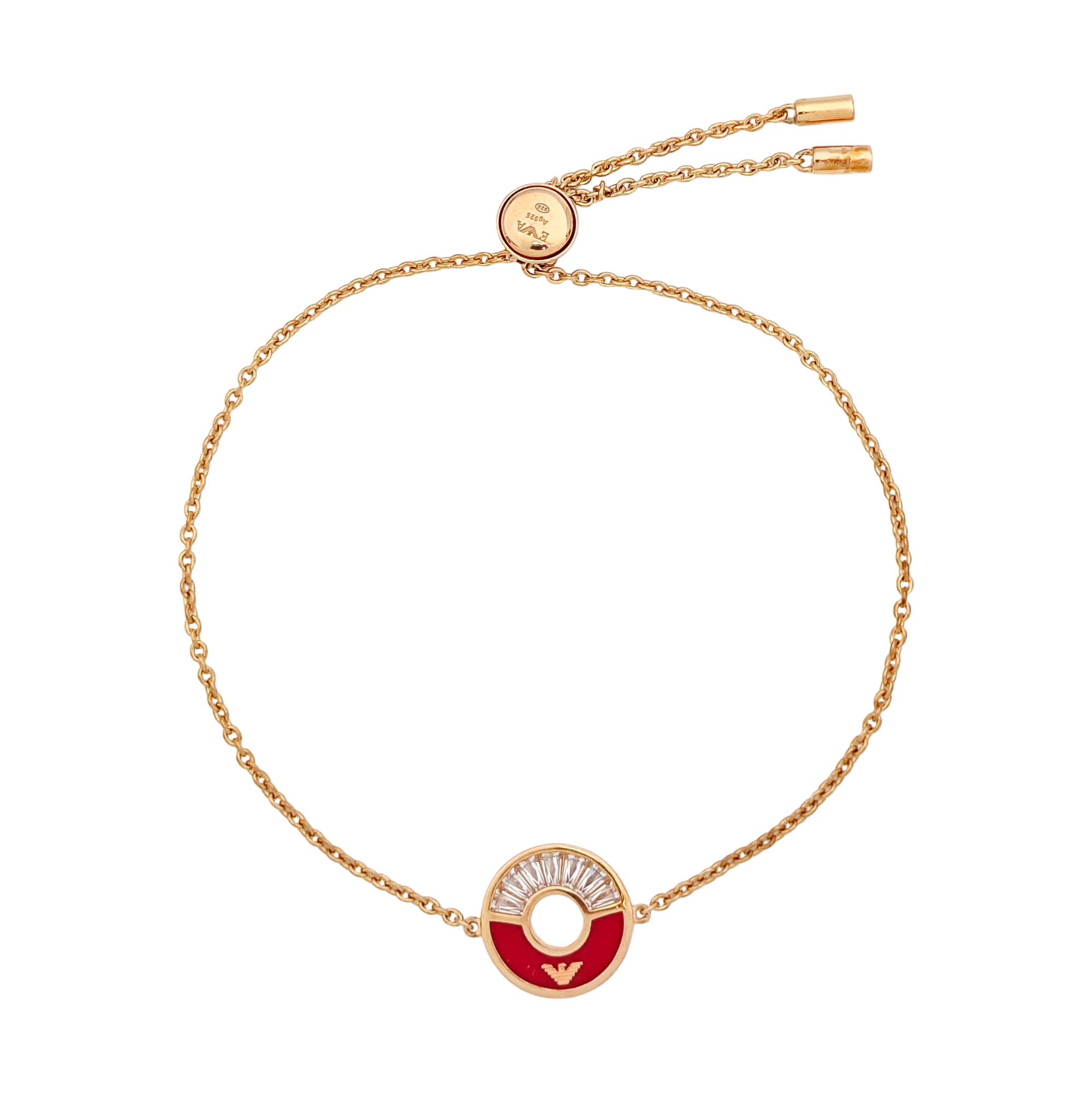 925 Sterling Silver Rose Gold Bracelet