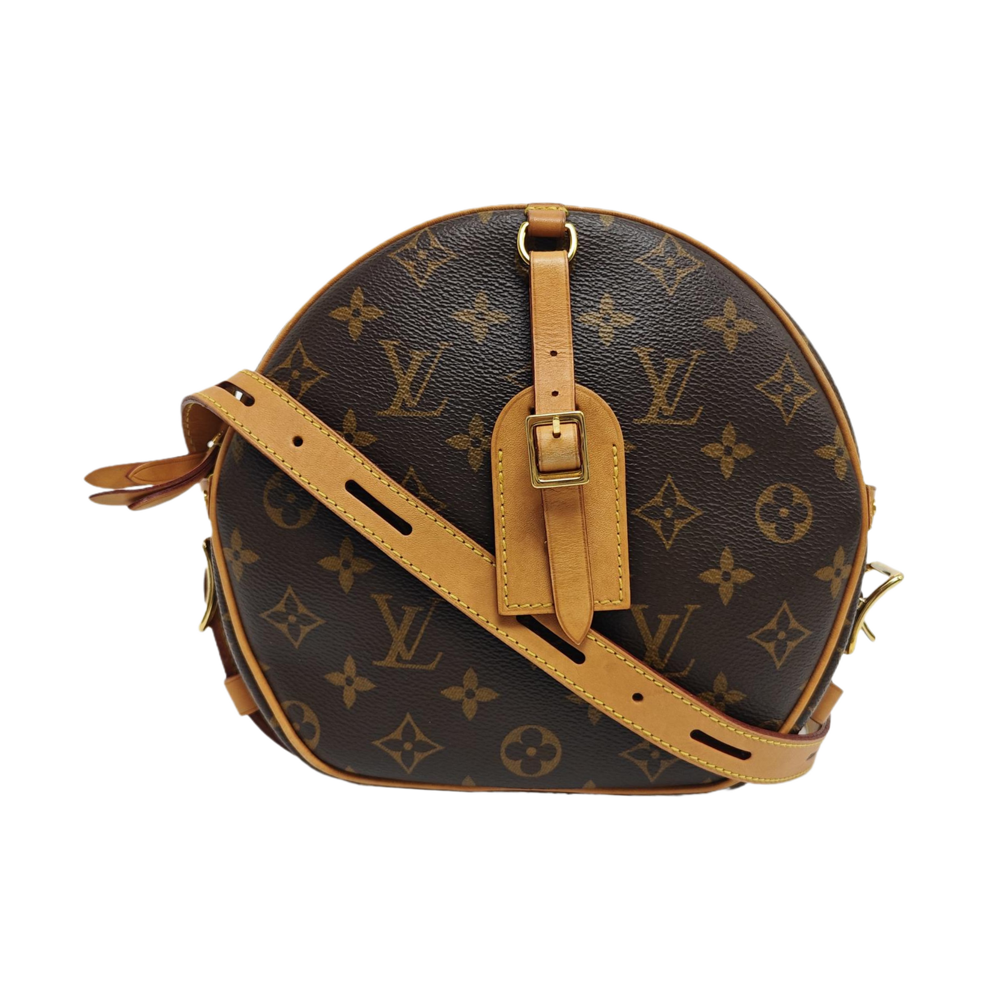 BOITE CHAPEAU MM Monogram Coated Canvas Brown