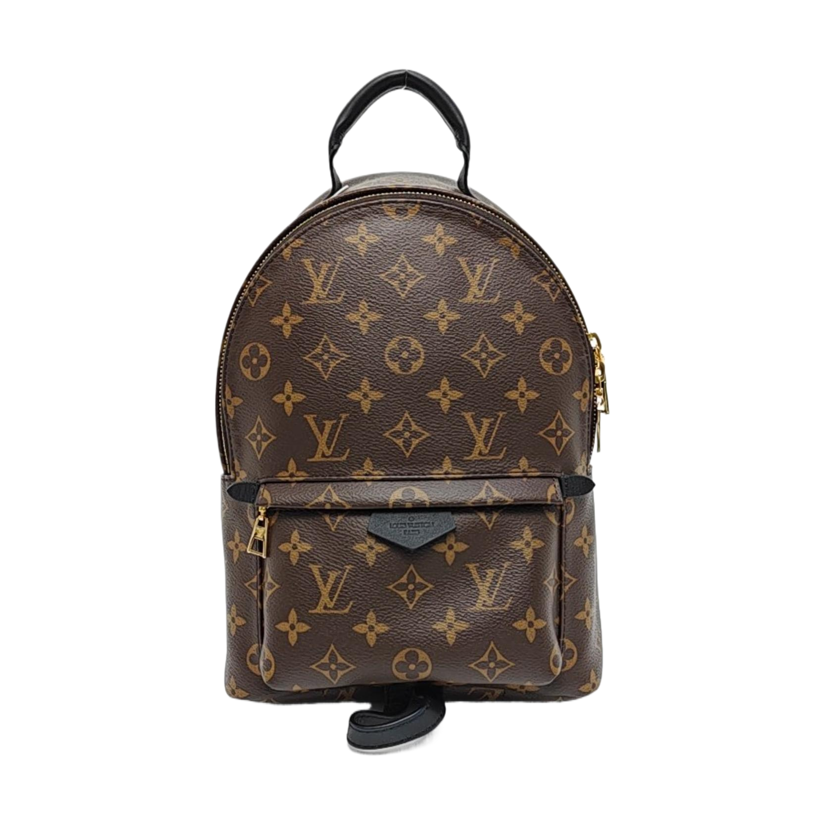 PALM SPRINGS PM Monogram Coated Canvas Brown