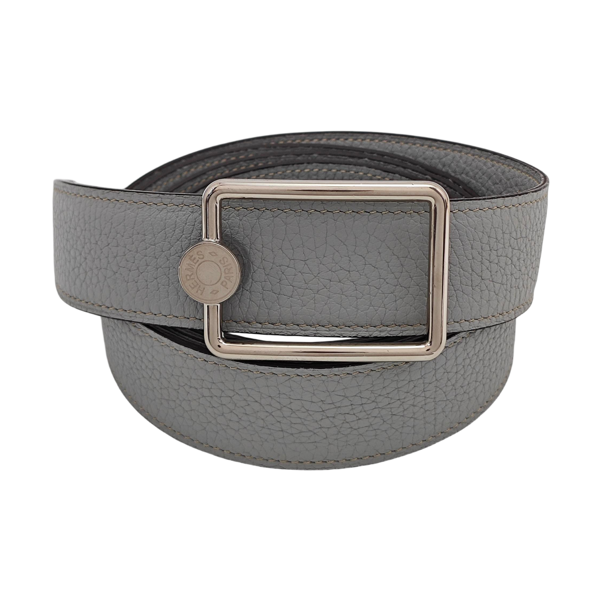 Leather Belt Blue