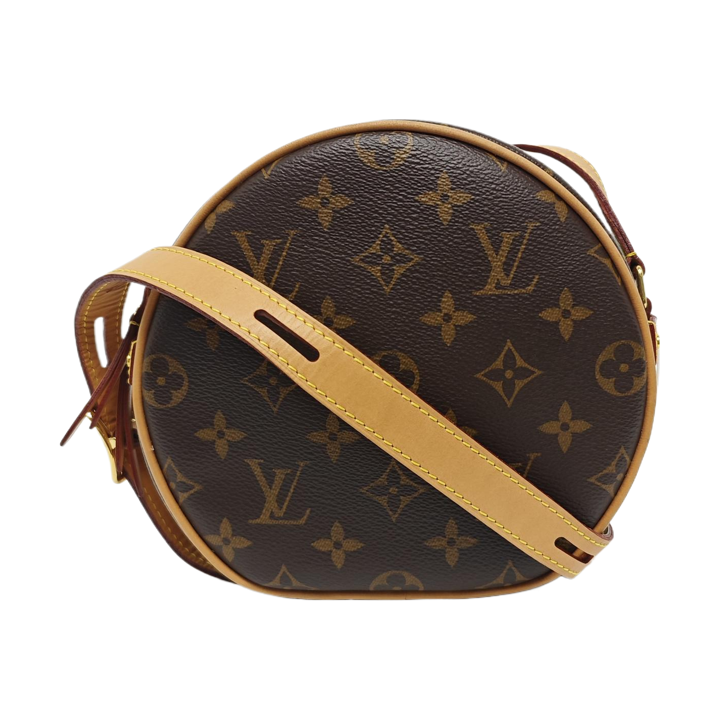 BOITE CHAPEAU PM Monogram Coated Canvas Brown
