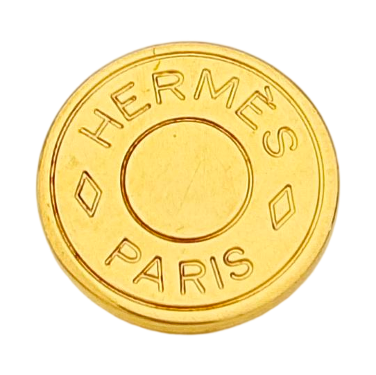 Metal Cufflink Gold