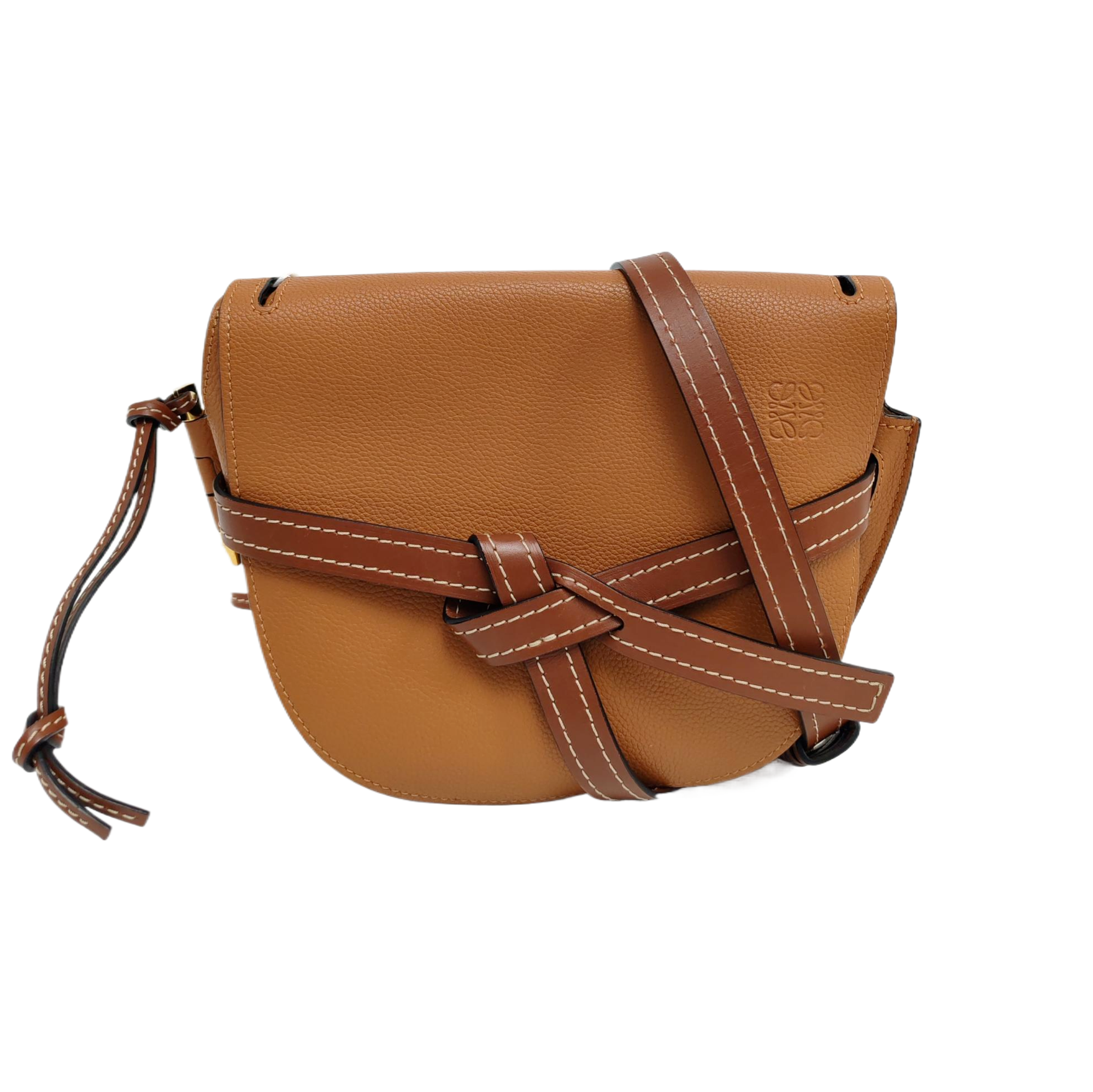 Gate Small Calfskin Brown