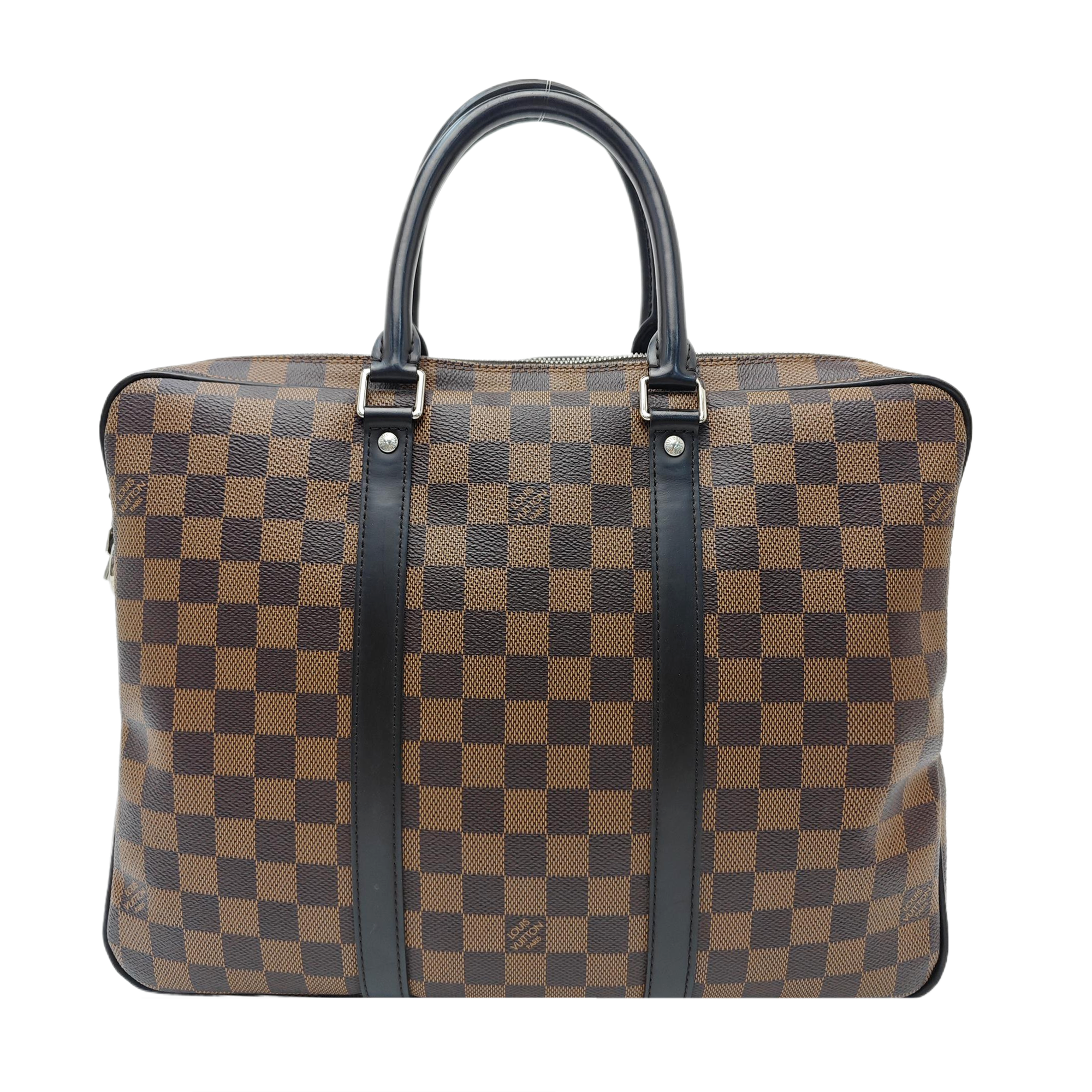 PORTE-DOCUMENTS PM Monogram Coated Canvas Brown
