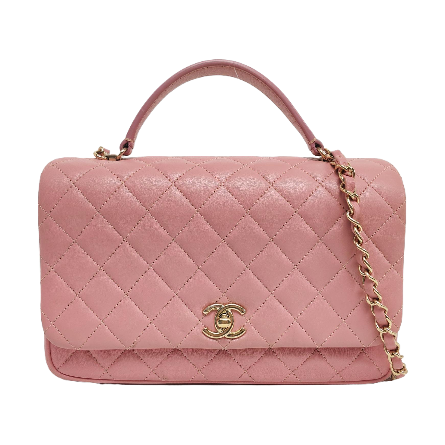Quilted Lambskin Pink