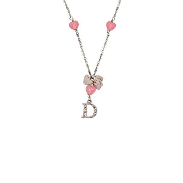 CD Swing Metal Silver Necklace