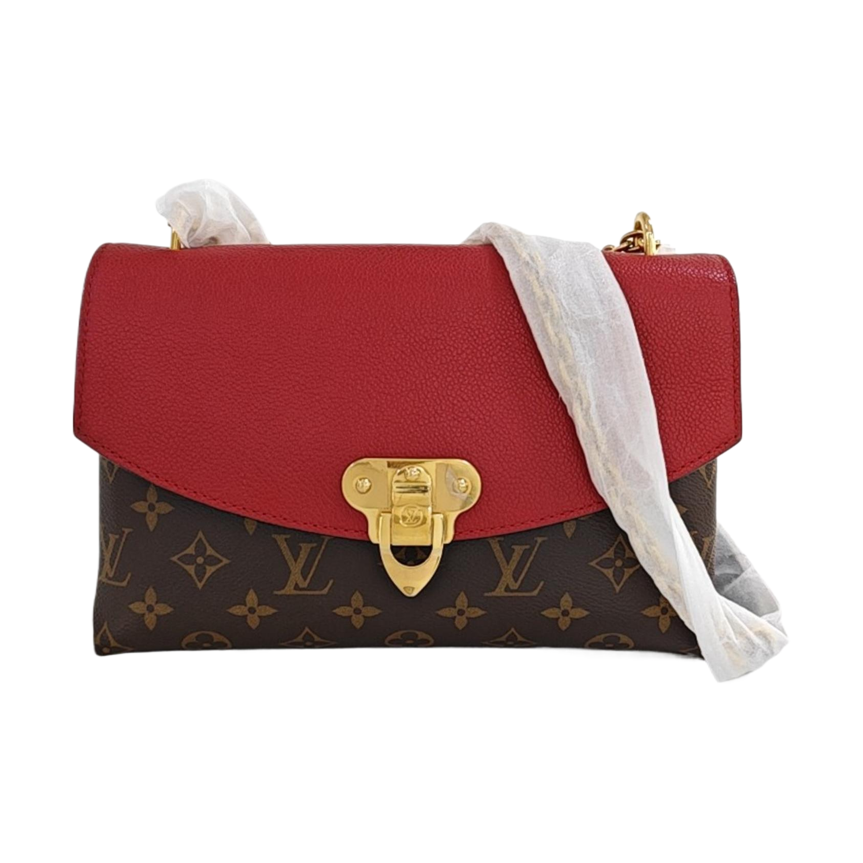 SAINT PLACIDE Monogram Coated Canvas Brown