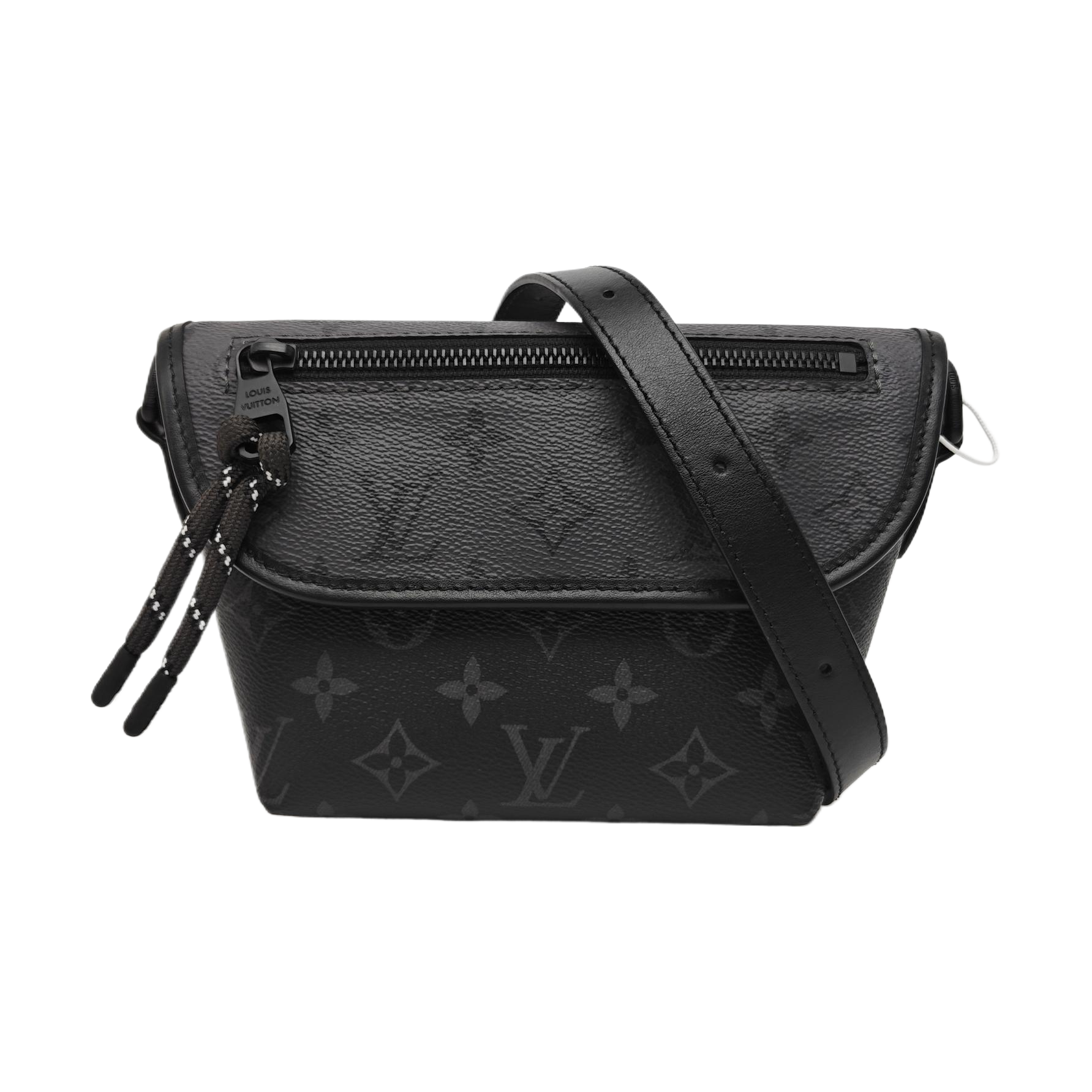 PULSE Mini Monogram Coated Canvas Black