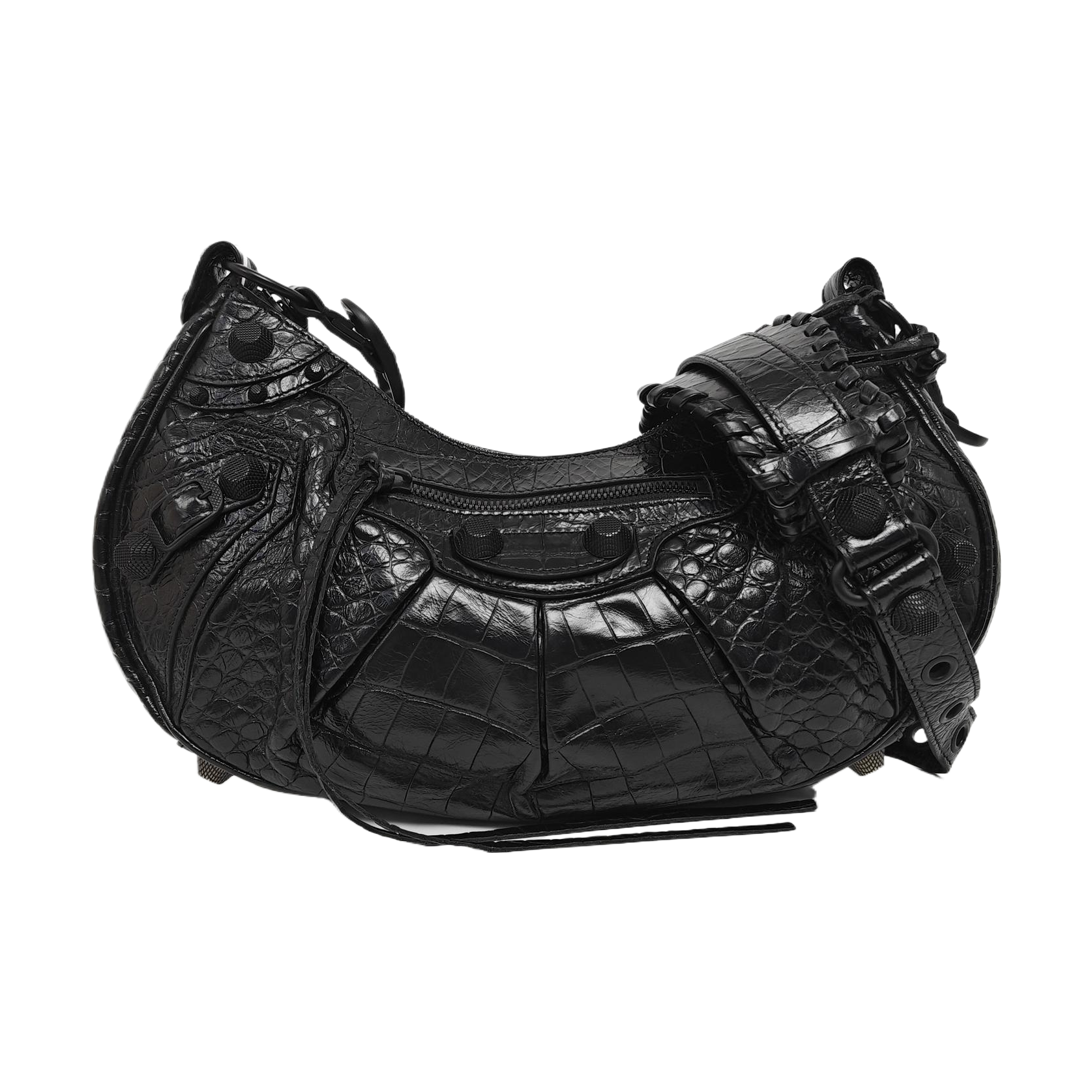 Le Cagole Mini Calfskin Black