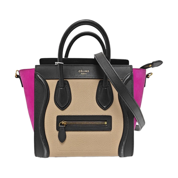 Authenticated pre-owned  LUGGAGE Nano Calfskin Multicolor - Tote Bag at Looply