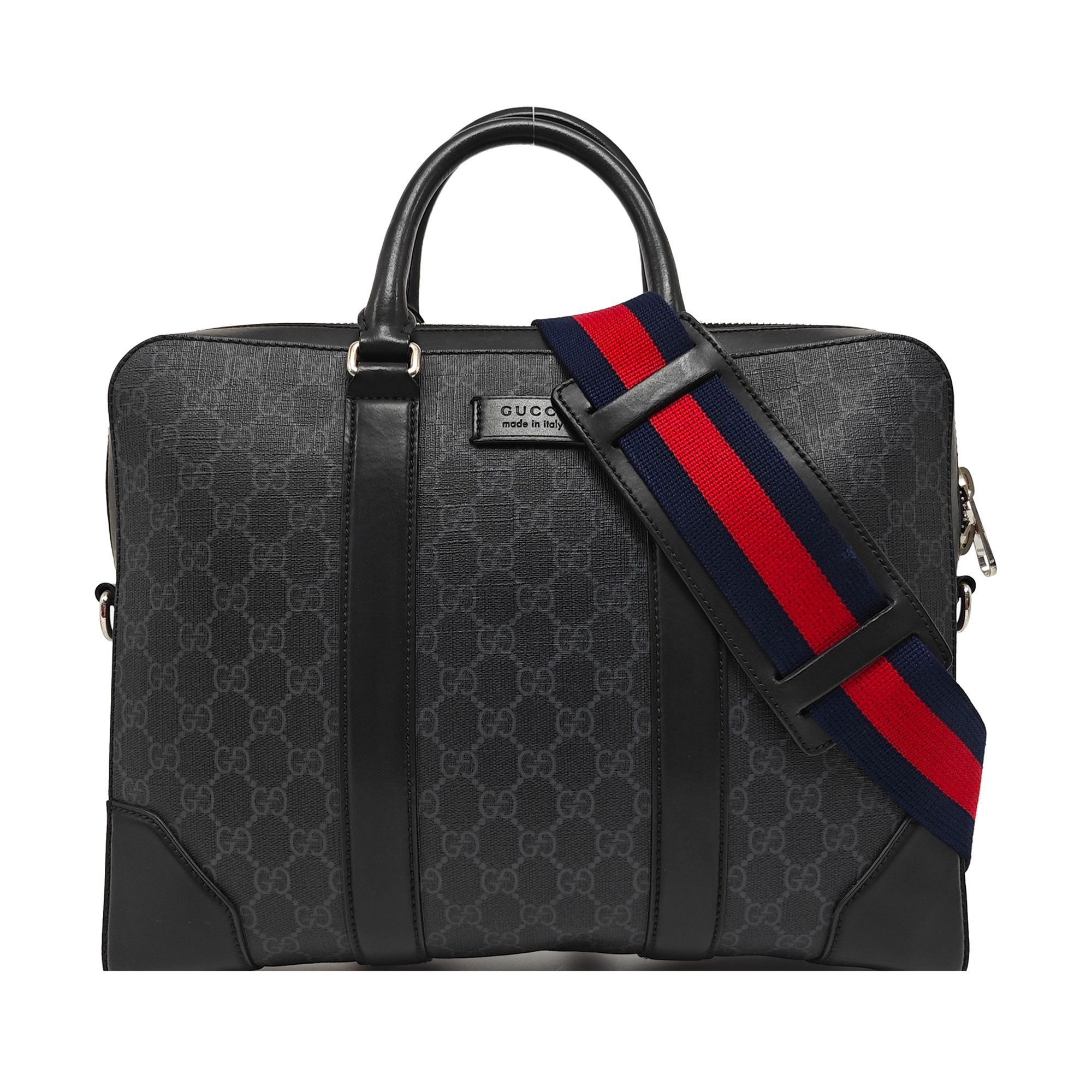 GG Imprime Monogram Coated Canvas Black