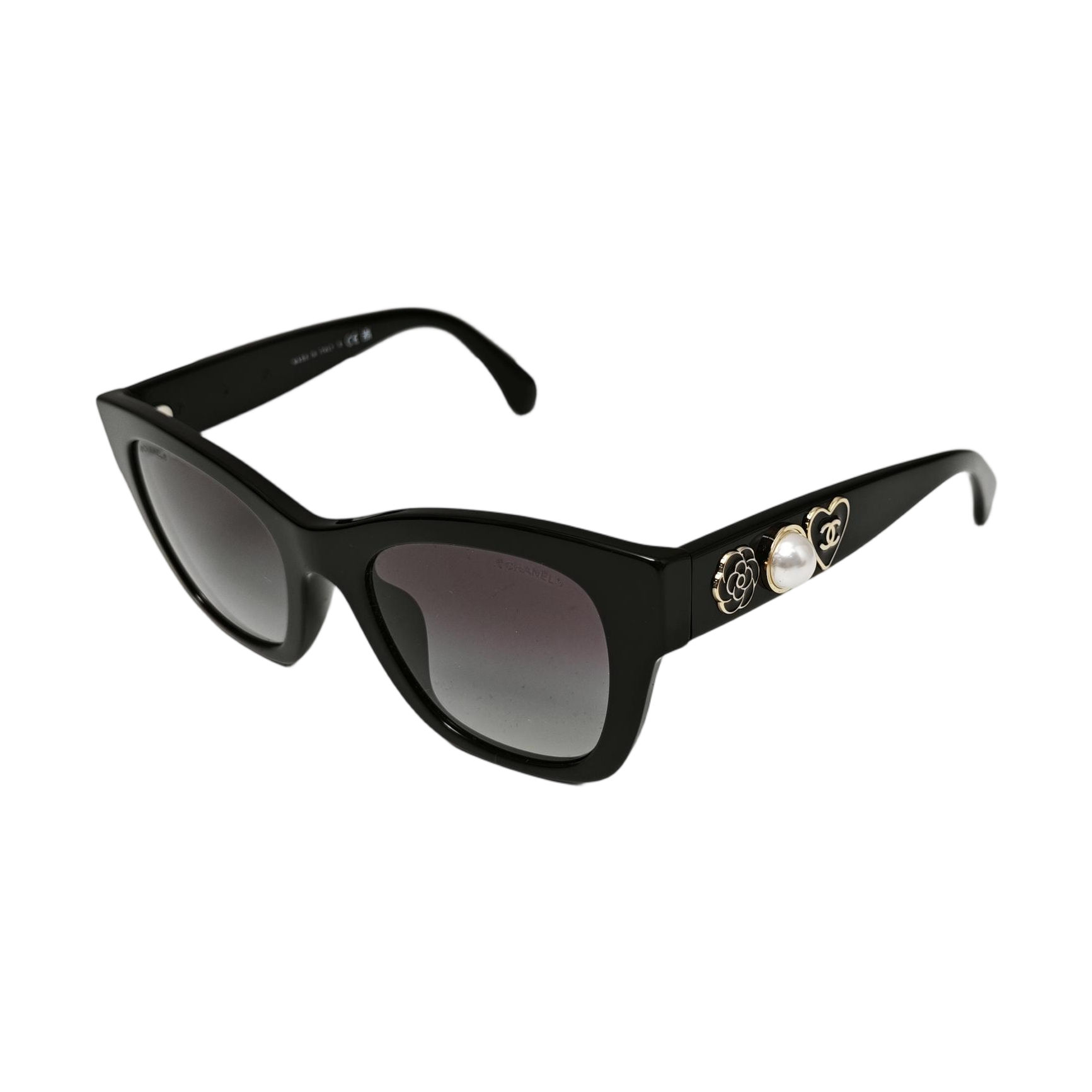 Synthetic Sunglasses Black