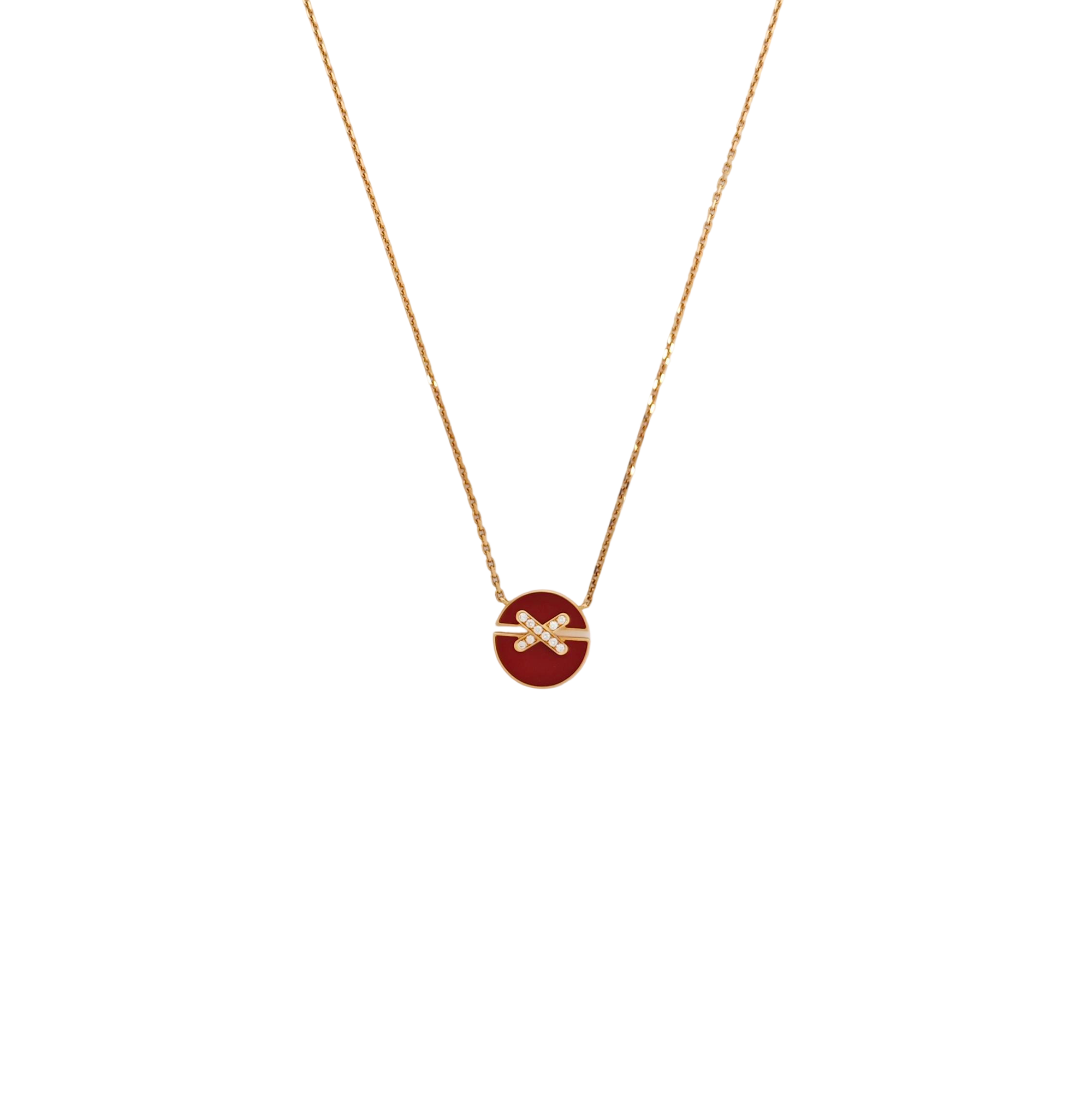 Jeux De Liens Harmony 18k Rose Gold Necklace