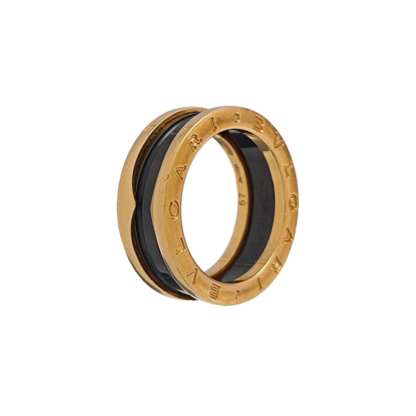 B.ZERO1 18k Rose Gold Ring EU 57