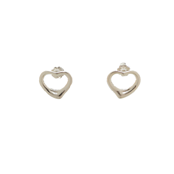 Elsa Peretti 925 Sterling Silver Stud Earrings