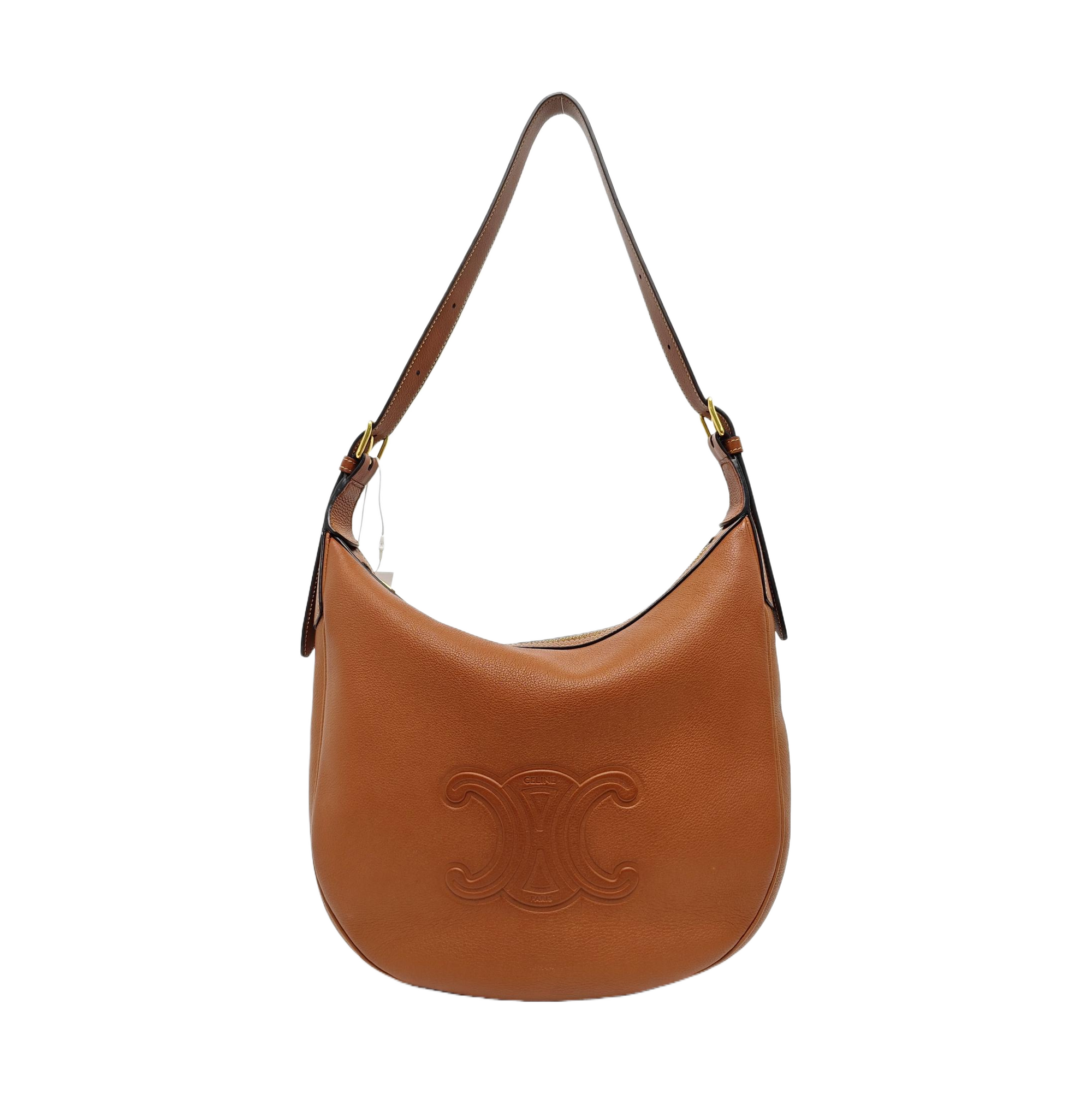 HELOÏSE TRIOMPHE Medium Calfskin Yellow