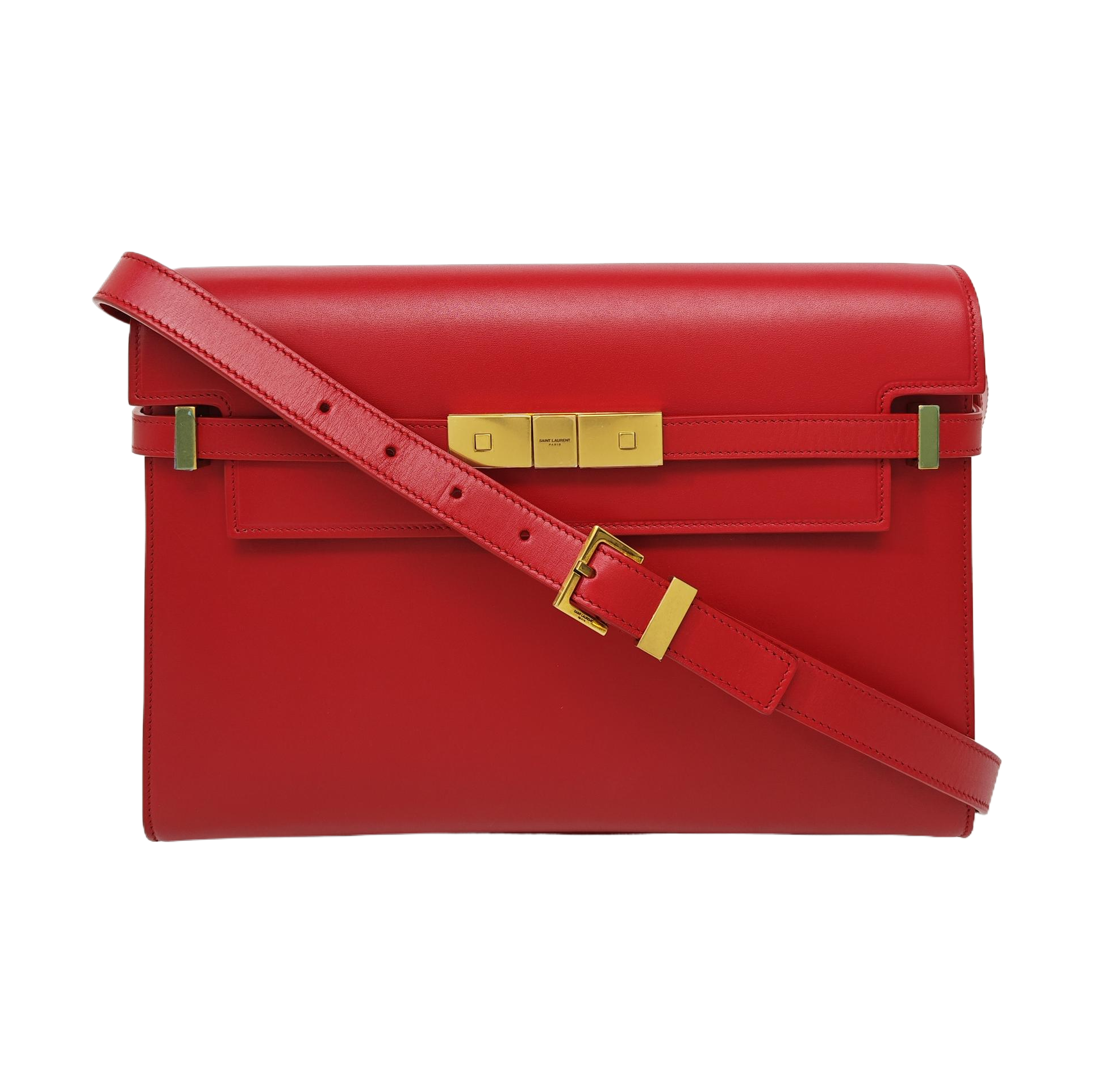 MANHATTAN Calfskin Red