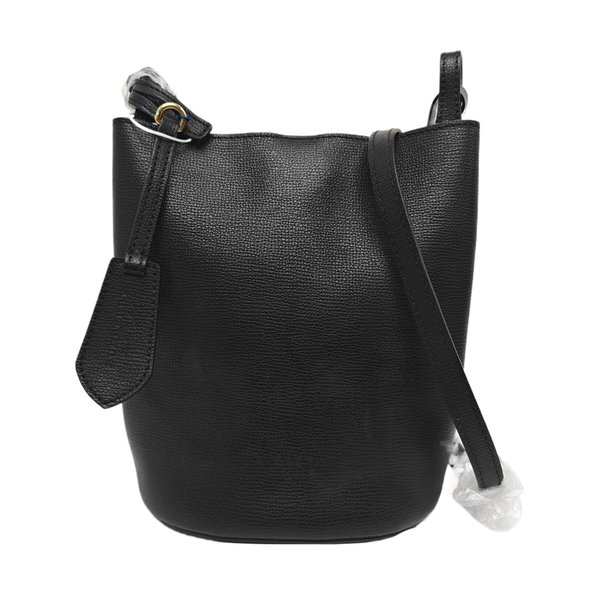 Calfskin Bucket Bag Black