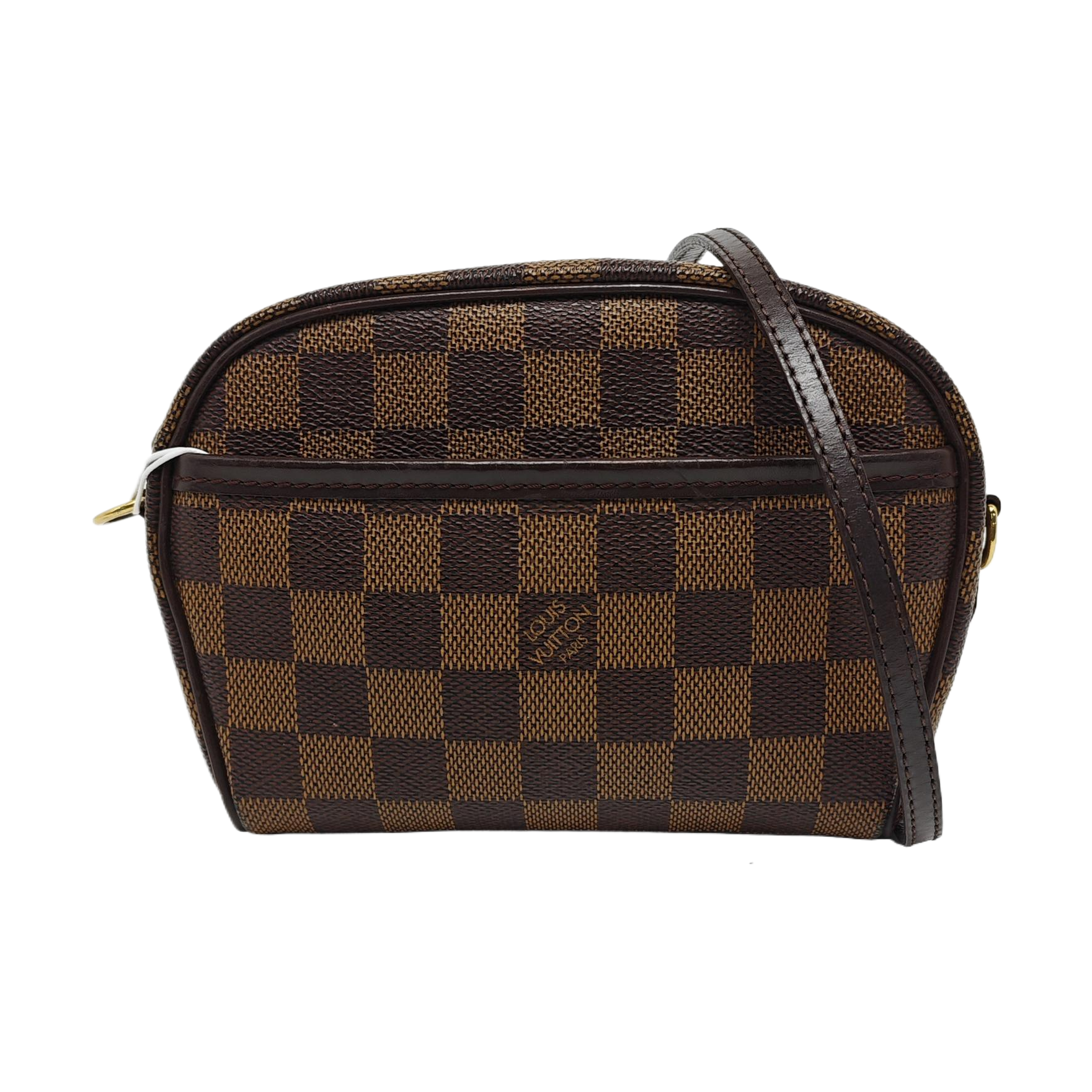 IPANEMA Damier Ebene Coated Canvas Brown