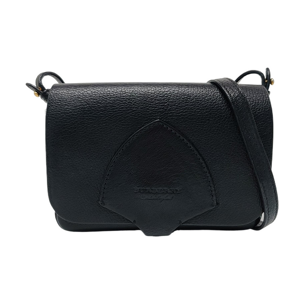 Square Stone Calfskin Black