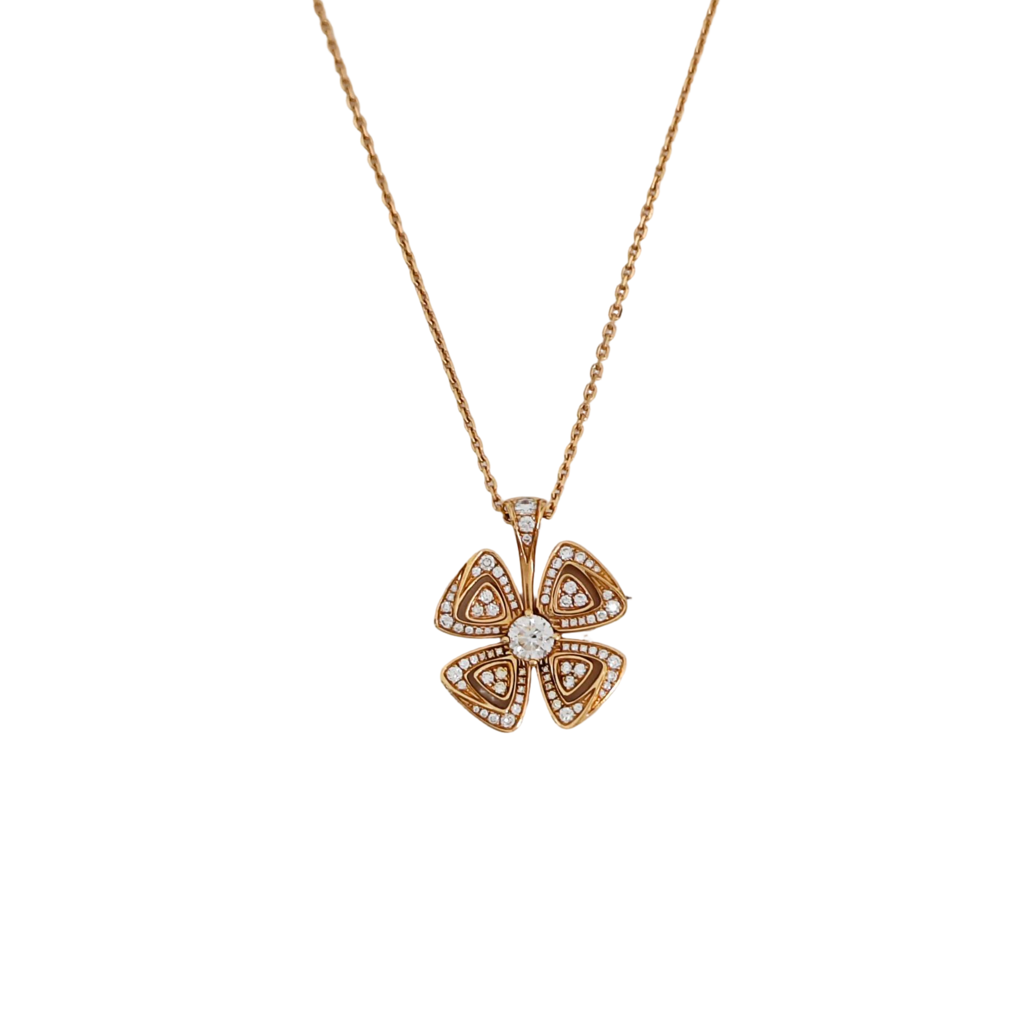 FIOREVER 18k Rose Gold Necklace